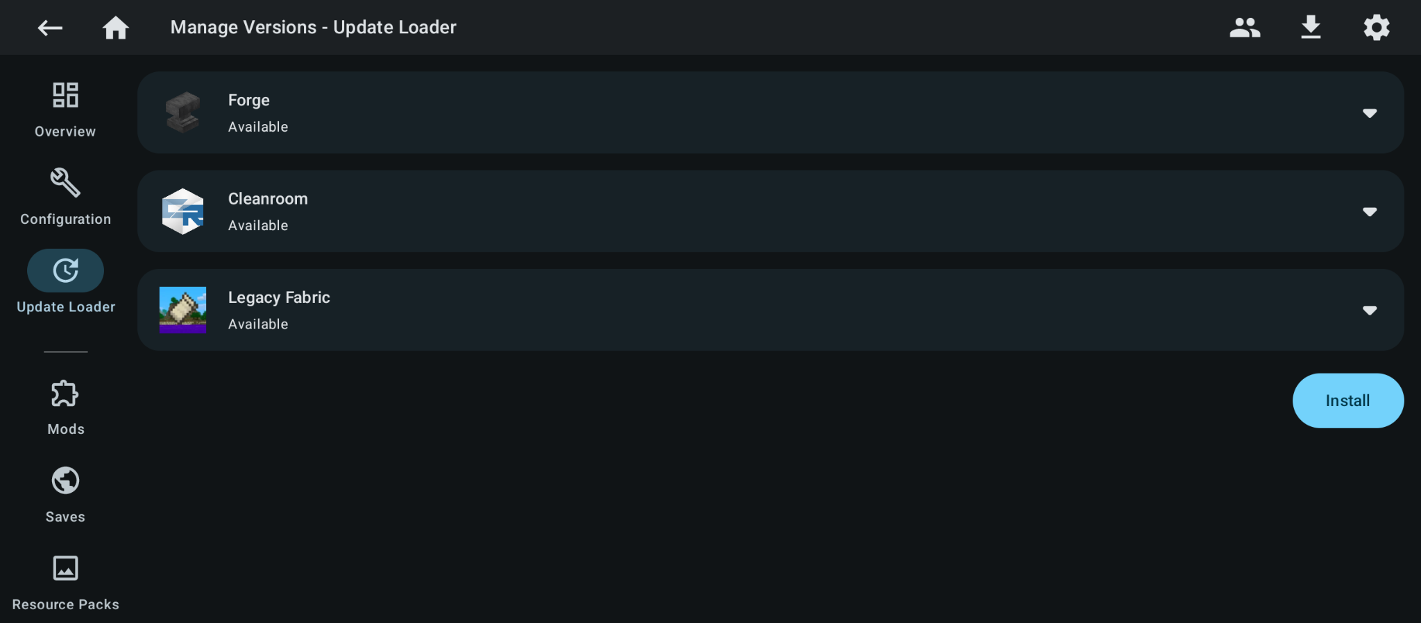 Remove Forge from the instance